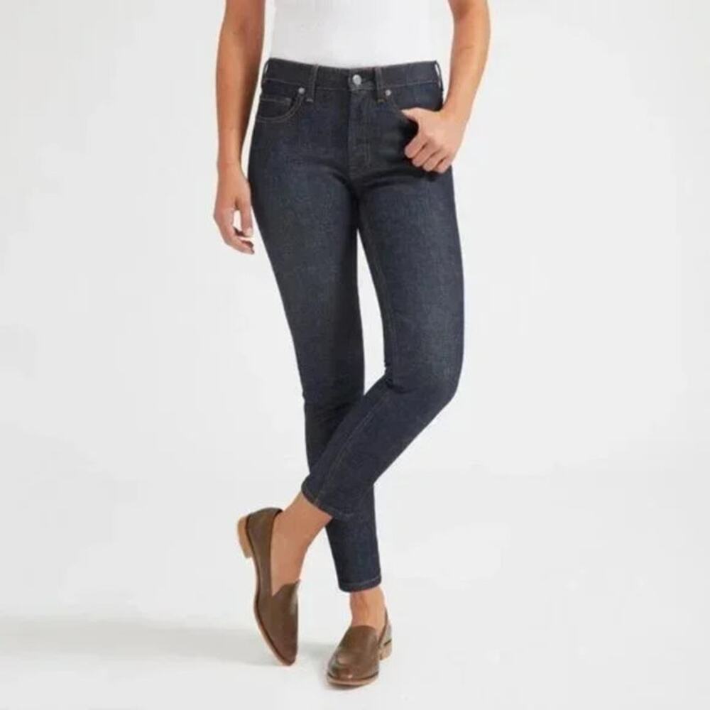 Everlane‎ Blue Dark Wash Denim Mid rise Skinny Women's Jeans 27